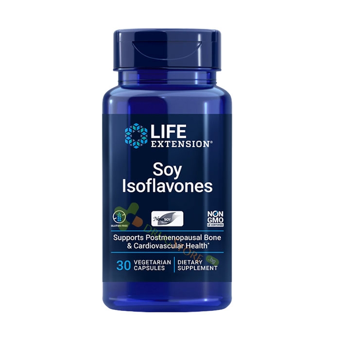 СОЯ ИЗОФЛАВОНИ капсули 30 броя / LIFE EXTENSION SOY ISOFLAVONES