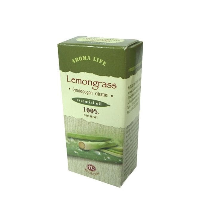 АРОМА ЛАЙФ МАСЛО ОТ ЛИМОНОВА ТРЕВА 10 мл. / AROMA LIFE LEMONGRASS ESSENTIAL OIL
