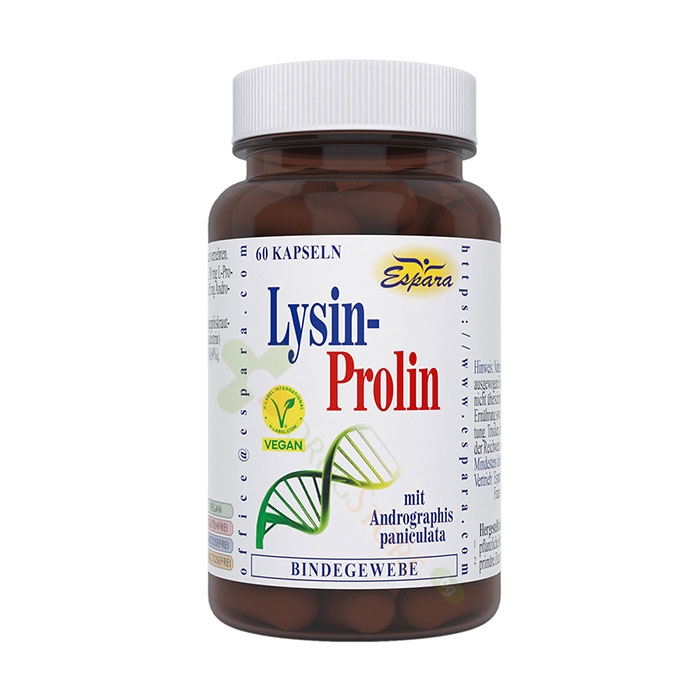 ЛИЗИН - ПРОЛИН капсули 60 броя / ЕСПАРА LYSINE - PROLINE