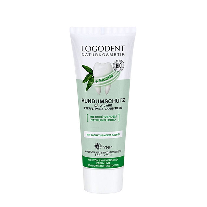 ПАСТА ЗА ЗЪБИ ЛОГОНА С ФЛУОРИД 75 мл / LOGODENT TOOTHPASTE WITH FLUORIDE