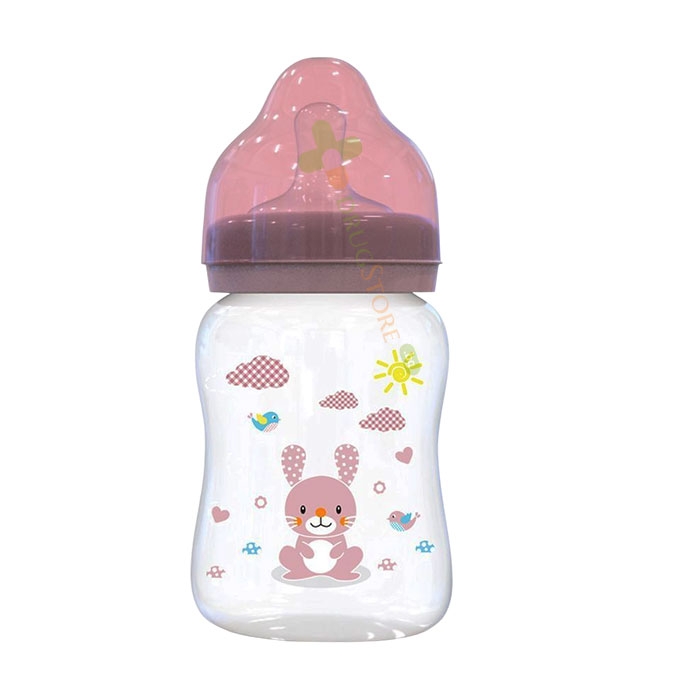 ЛОРЕЛИ ШИШЕ С ШИРОКО ГЪРЛО 0+ месеца 250 мл / LORELLI WIDE-NECKED BOTTLE 0+