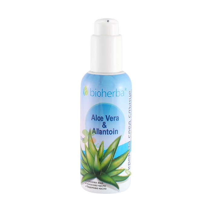 БИОХЕРБА ЛОСИОН ЗА СЛЕД СЛЪНЦЕ С АЛОЕ ВЕРА И АЛАНТОИН 150 мл / BIOHERBA AFTER SUN LOTION WITH ALOE VERA &amp; ALANTOIN