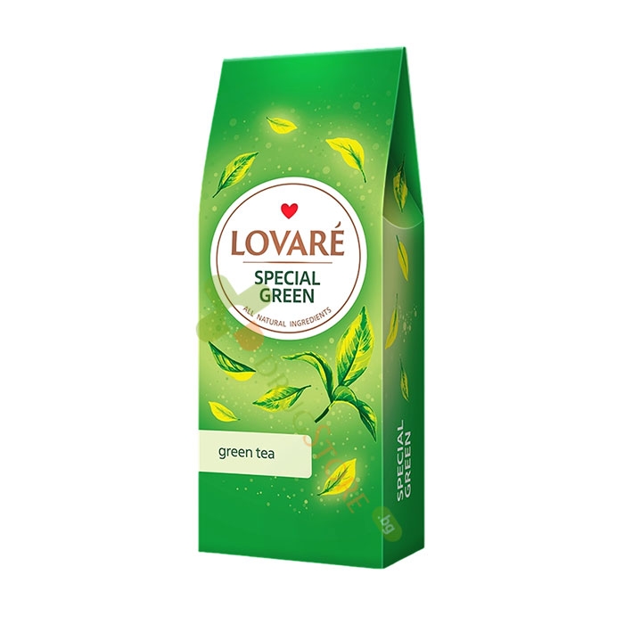 ЛОВАРЕ ЧАЙ SPECIAL GREEN 80 г / LOVARE SPECIAL GREEN TEA