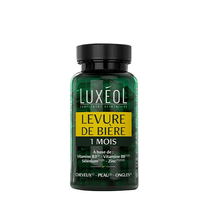БИРЕНА МАЯ С ВИТАМИН В3, ЦИНК, СЕЛЕН И БИОТИН капсули 90 броя / LUXEOL BREWER&#039;S YEAST WITH VITAMIN B3, ZINC, SELENIUM + BIOTIN