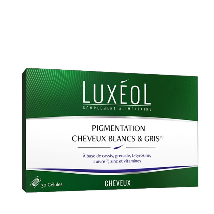 ФОРМУЛА ПРОТИВ ПОСИВЯВАНЕ НА КОСАТА капсули 30 броя / LUXEOL ANTI GRAY HAIR FORMULA