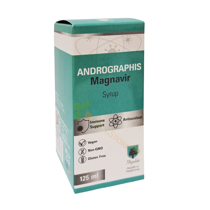 МАГНАЛАБС АНДРОГРАФИС МАГНАВИР сироп 125 мл / MAGNALABS ANDROGRAPHIS MAGNAVIR syrup