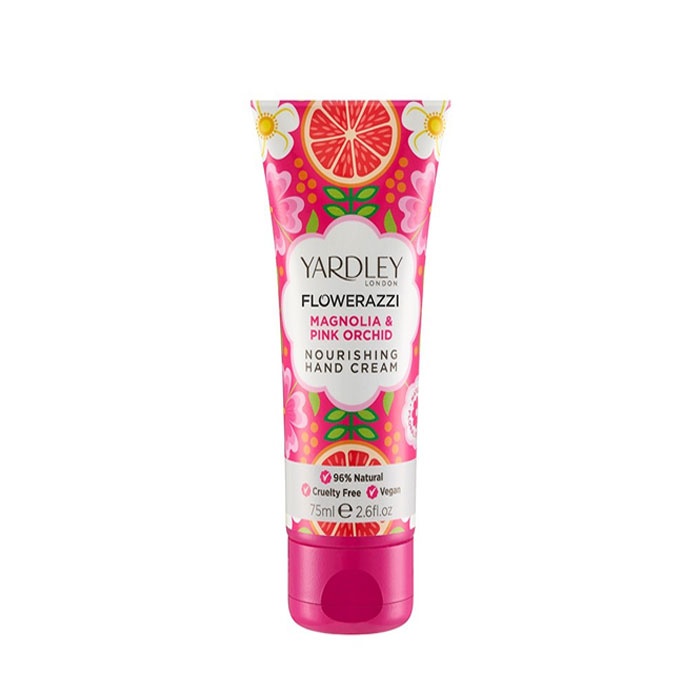 КРЕМ ЗА РЪЦЕ МАГНОЛИЯ И ОРХИДЕЯ 75 мл. / YARDLEY LONDON MAGNOLIA &amp; PINK ORCHID HAND CREAM