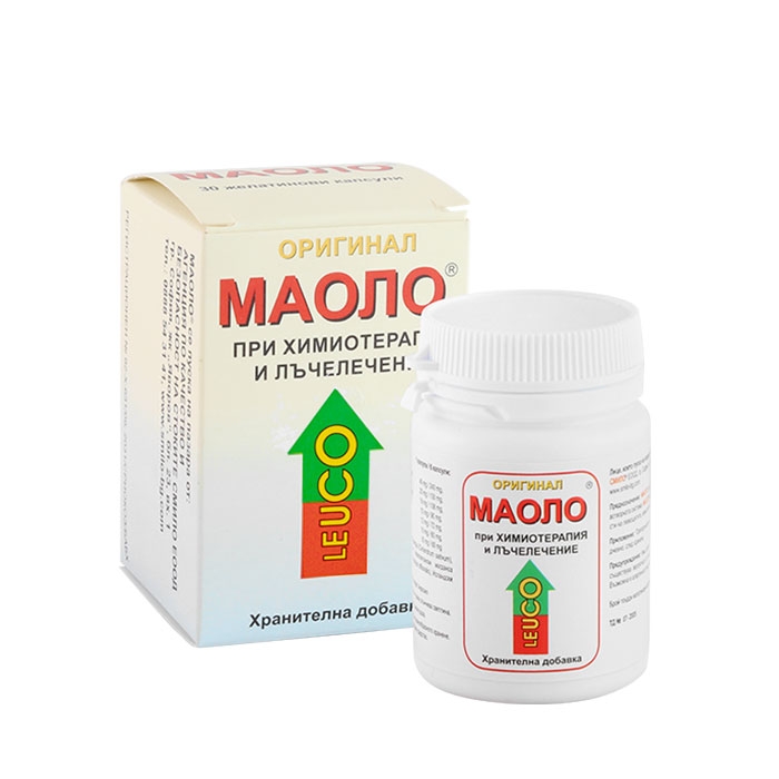 МАОЛО ПРИ ХИМИОТЕРАПИЯ И ЛЪЧЕЛЕЧЕНИЕ капсули 30 броя / SMILO MAOLO
