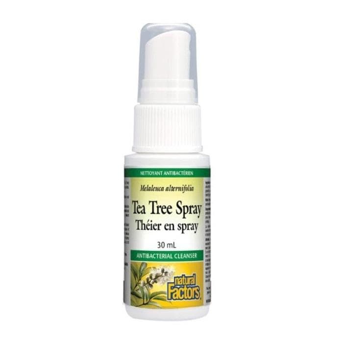 НАТУРАЛ ФАКТОРС МАСЛО ОТ ЧАЕНО ДЪРВО спрей 30 мл / NATURAL FACTORS TEA TREE OIL