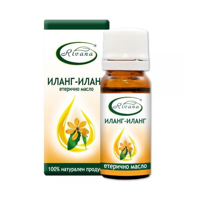 МАСЛО ОТ ИЛАНГ - ИЛАНГ РИВАНА 10 мл. / RIVANA ESSENTIAL OIL YLANG - YLANG