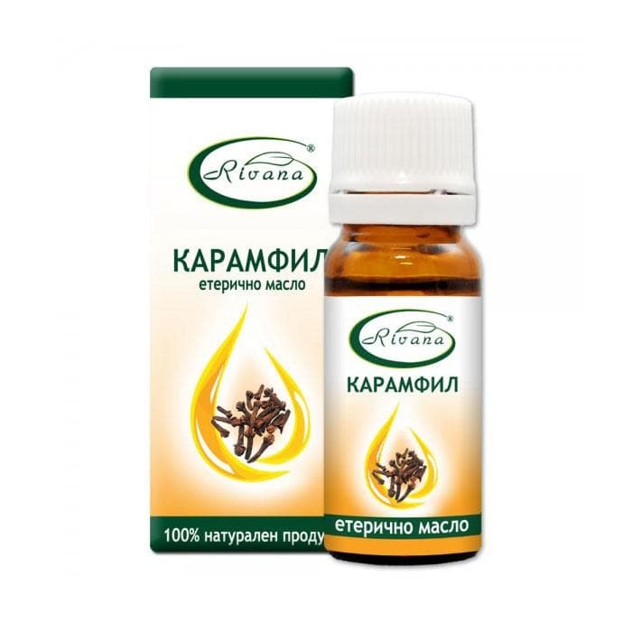 МАСЛО ОТ КАРАМФИЛ РИВАНА 10 мл. / RIVANA ESSENTIAL OIL CLOVES