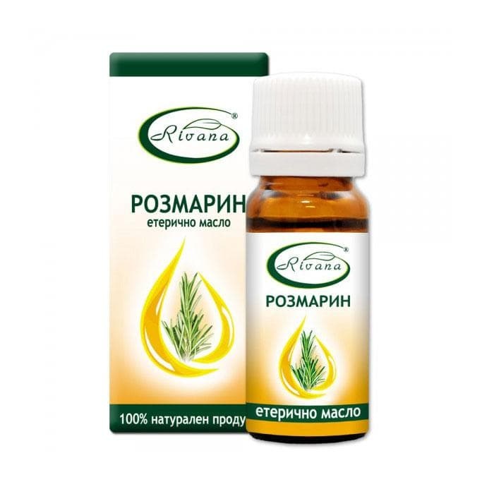МАСЛО ОТ РОЗМАРИН РИВАНА 10 мл. / RIVANA ESSENTIAL OIL ROSEMARY