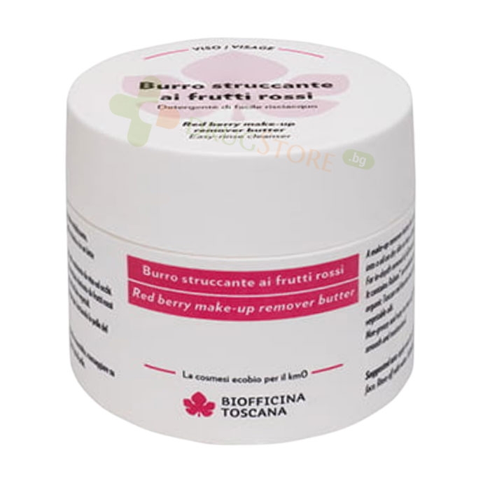 МАСЛО ЗА ПОЧИСТВАНЕ НА ЛИЦЕ И ГРИМ С ГОРСКИ ПЛОДОВЕ 150 мл / BIOFFICINA TOSCANA RED BERRY MAKE - UP REMOVER BUTTER