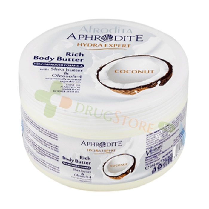 МАСЛО ЗА ТЯЛО С КОКОС 350 мл / AFRODITA HYDRA EXPERT RICH BODY BUTTER