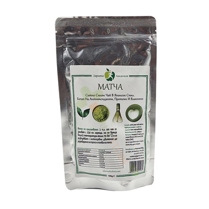 МАТЧА НА ПРАХ 100 г / ZDRAVNA ACADEMIA MATCHA powder
