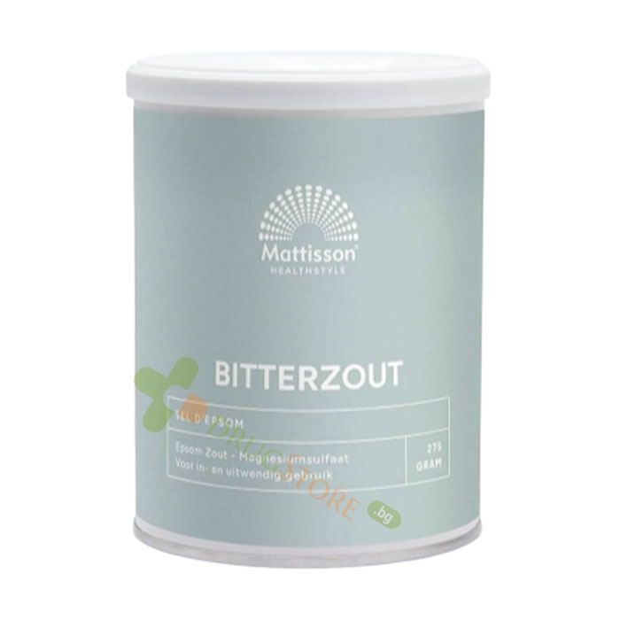 МАТИСЪН АНГЛИЙСКА СОЛ (МАГНЕЗИЕВ СУЛФАТ) прах 275 г / MATTISSON HEALTHSTYLE MAGNESIUM SULPHATE powder