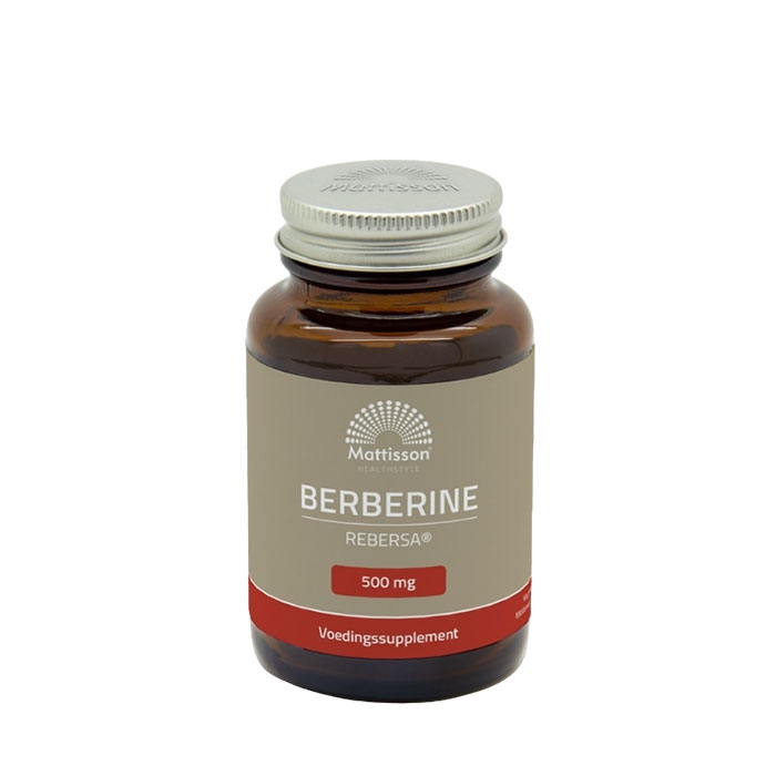 МАТИСЪН БЕРБЕРИН капсули 500 мг 60 броя / MATTISSON HEALTHSTYLE BERBERINE