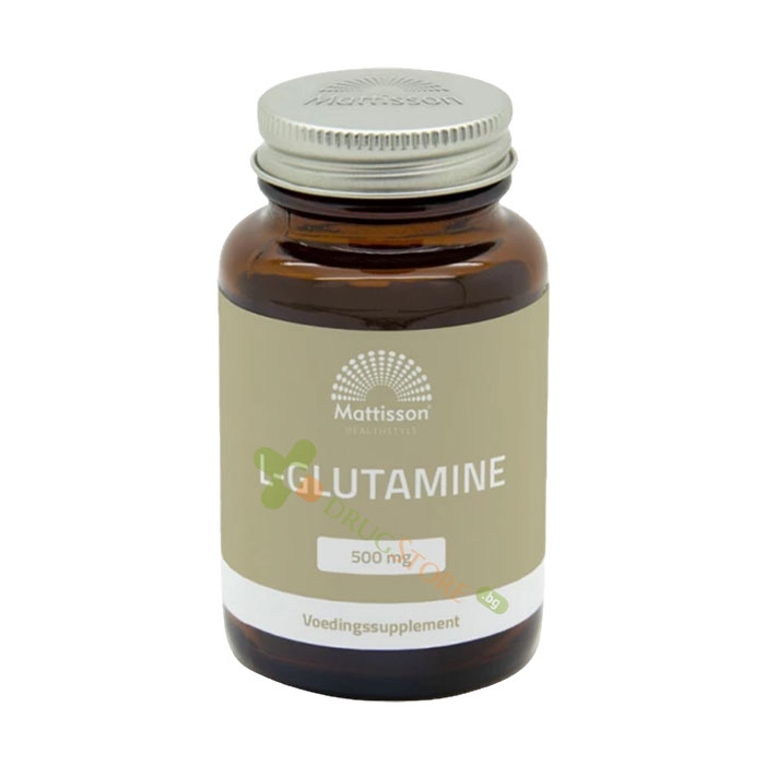 МАТИСЪН L-ГЛУТАМИН капсули 500 мг 90 броя / MATTISSON HEALTHSTYLE L-GLUTAMINE