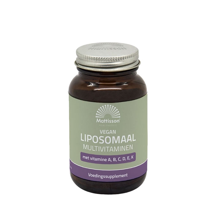 МАТИСЪН ЛИПОЗОМНИ МУЛТИВИТАМИНИ ВЕГАН капсули 30 броя / MATTISSON HEALTHSTYLE LIPOSOMAL MULTIVITAMIN VEGAN