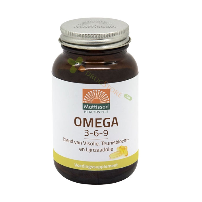 МАТИСЪН ОМЕГА 3-6-9 капсули 60 броя / MATTISSON HEALTHSTYLE OMEGA-3-6-9