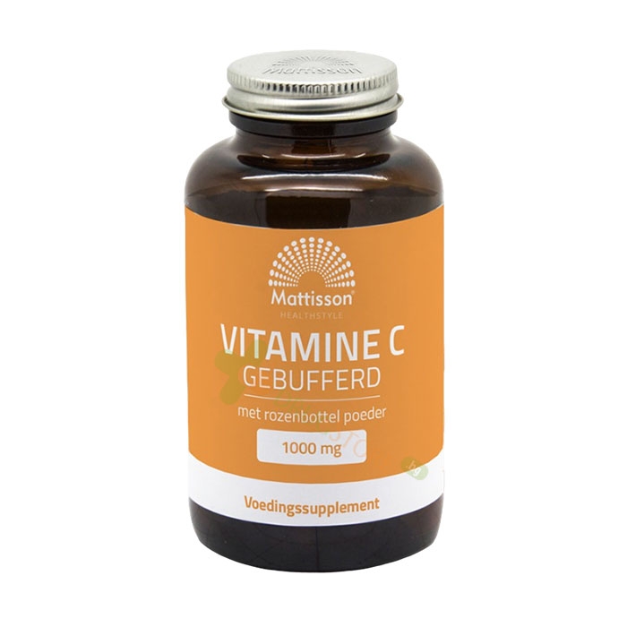 МАТИСЪН ВИТАМИН C + ШИПКА капсули 656 мг 90 броя / MATTISSON HEALTHSTYLE VITAMIN C + ROSEHIP