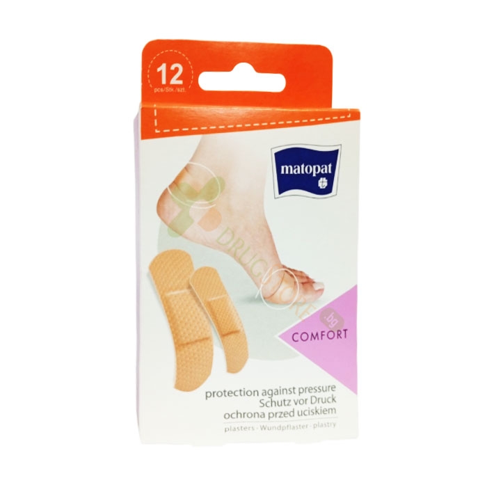 МАТОПАТ ПЛАСТИР КОМФОРТ 12 броя / MATOPAT COMFORT PLASTERS