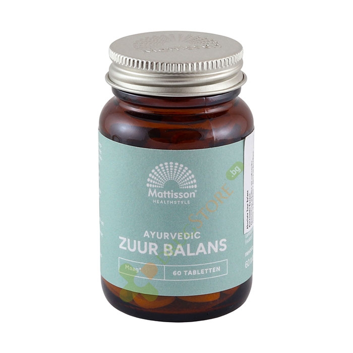 МАТИСЪН КИСЕЛИНЕН БАЛАНС таблетки 60 броя / MATTISSON HEALTHSTYLE ACID BALANCE