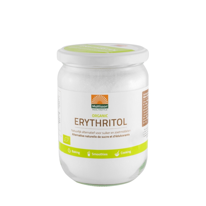 МАТИСЪН ЕРИТРИТОЛ ОРГАНИК 400 г / MATTISSON HEALTHSTYLE ORGANIC ERYTHRITOL