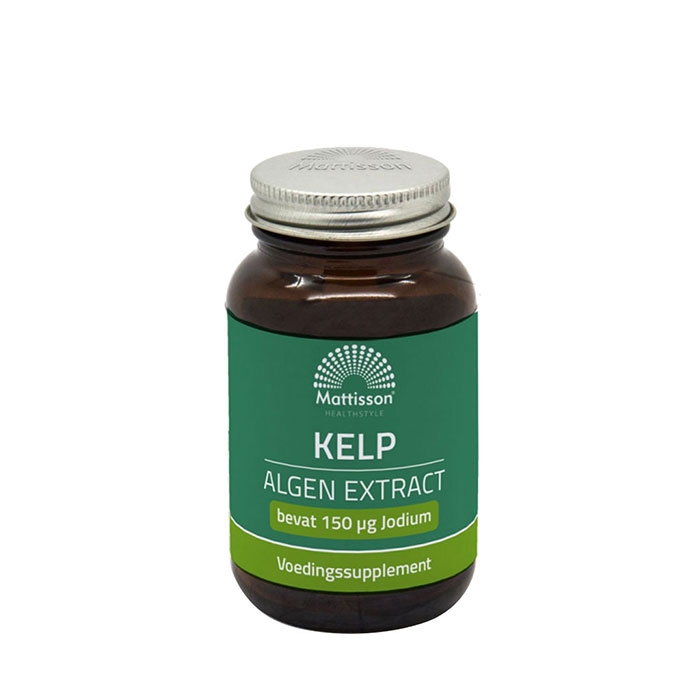 МАТИСЪН КЕЛП (КАФЯВИ МОРСКИ ВОДОРАСЛИ) таблетки 200 броя / MATTISSON HEALTHSTYLE KELP