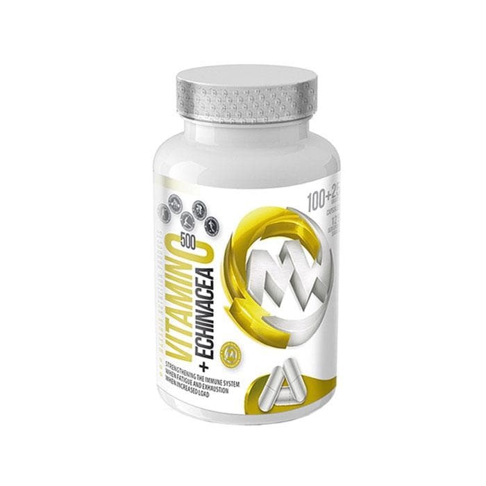 ВИТАМИН Ц 500 + ЕХИНАЦЕЯ МАКСУИН капсули 125 броя / MAXXWIN VITAMIN C 500 + ECHINACEA