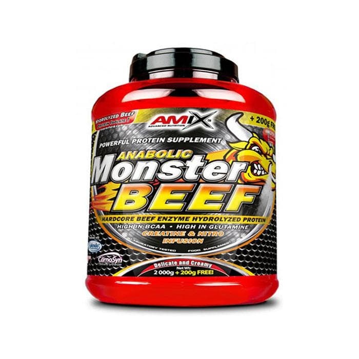 АМИКС МОНСТЪР БИЙФ ПРОТЕИН прах 2200 гр. / AMIX MONSTER BEEF PROTEIN