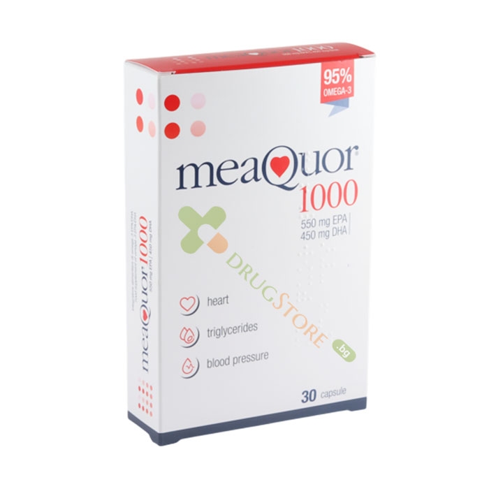МЕАКОР 1000 капсули 30 броя / U.G.A. NUTRACEUTICALS MEAQUOR 1000