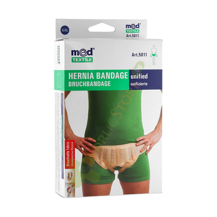 УНИФИЦИРАН БАНДАЖ ЗА ХЕРНИЯ размер XL/XXL / MEDTEXTILE UNIFIED HERNIA BANDAGE size XL/XXL