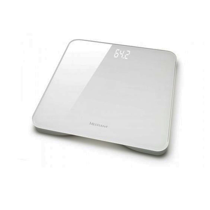 ЕЛЕКТРОННА ВЕЗНА ЗА ИЗМЕРВАНЕ НА ТЕЛЕСНО ТЕГЛО модел PS 435 / MEDISANA model PS 435 GLASS PERSONAL SCALE WITH INVISIBLE DISPLAY