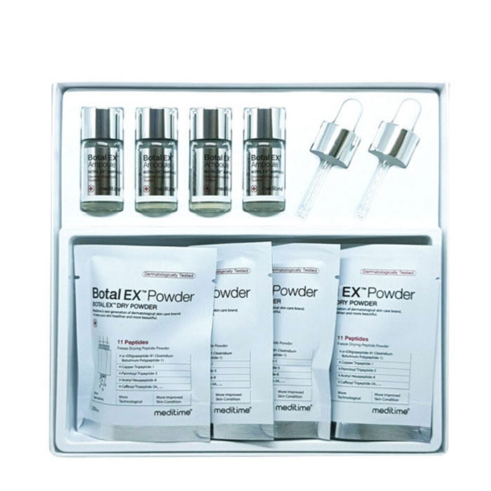 МЕДИТАЙМ ВИСОКОКОНЦЕНТРИРАН КОМПЛЕКТ АМПУЛИ С ПЕПТИДИ 40 мл / MEDITIME BOTAL EX AMPOULE KIT
