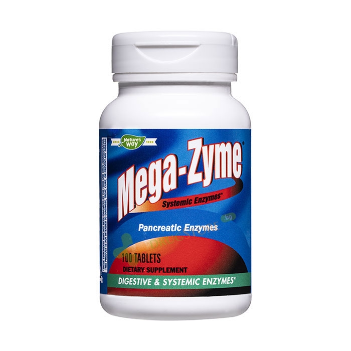 МЕГА-ЗИМ ПАНКРЕАТИЧНИ ЕНЗИМИ таблетки 100 броя / NATURE&#039;S WAY MEGA-ZYME PANCREATIC ENZYMES