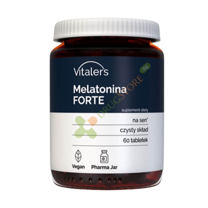 МЕЛАТОНИН ФОРТЕ таблетки 4 мг 60 броя / VITALER&#039;S MELATONIN FORTE
