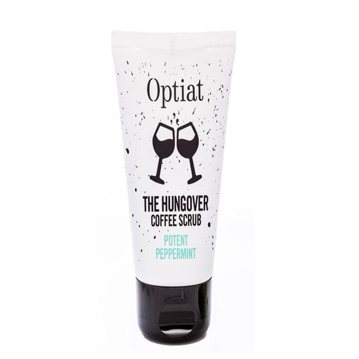 ОПТИАТ СКРАБ ЗА ТЯЛО С КАФЕ И МЕНТА 90 грама / OPTIAT POTENT PEPPERMINT COFFEE SCRUB