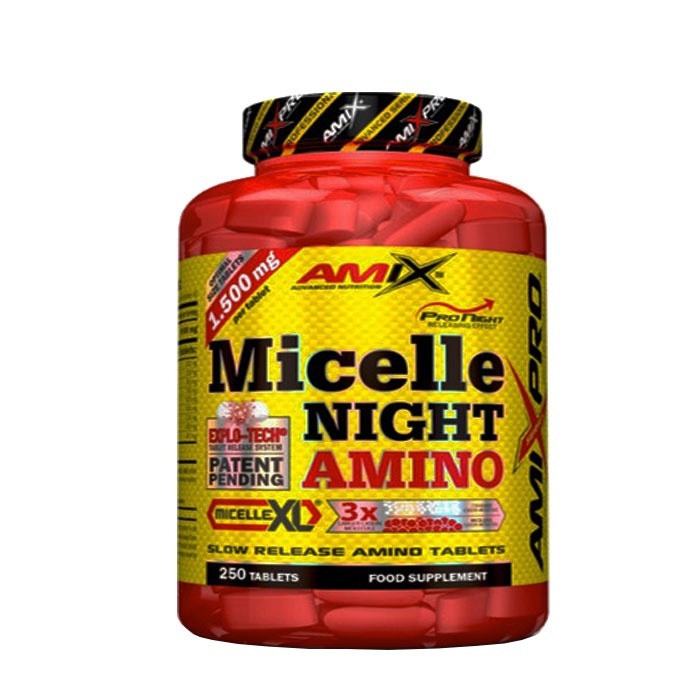 АМИКС МИЦЕЛ НАЙТ АМИНО таблетки 250 броя / AMIX MICELLE AMINO NIGHT