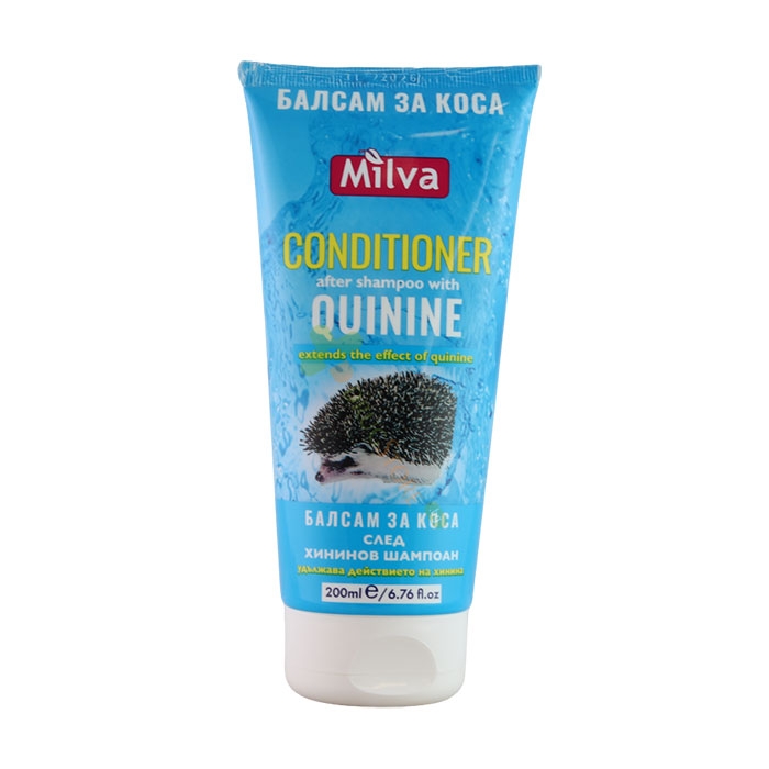 БАЛСАМ ЗА КОСА СЛЕД ХИНИНОВ ШАМПОАН 200 мл / MILVA HAIR CONDITIONER AFTER QUININE SHAMPOO
