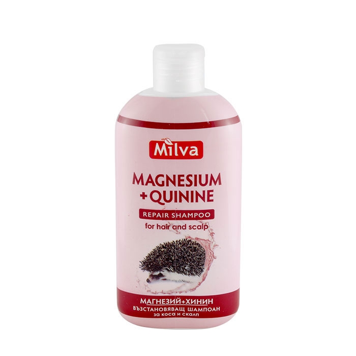 ВЪЗСТАНОВЯВАЩ ШАМПОАН С МАГНЕЗИЙ И ХИНИН 200 мл / MILVA MAGNESIUM + QUININE REPAIR SHAMPOO FOR HAIR AND SCALP