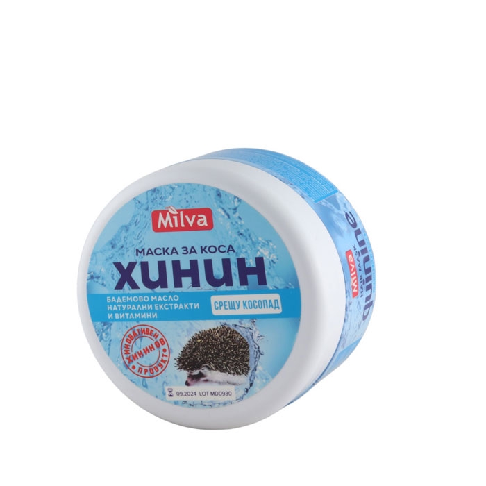 МАСКА ЗА КОСА С ХИНИН 250 мл / MILVA HAIR MASK WITH QUININE