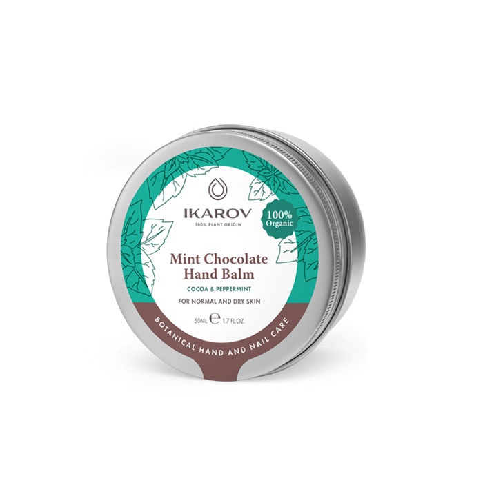 ИКАРОВ БАЛСАМ ЗА РЪЦЕ МЕНТОВ ШОКОЛАД 50 мл / IKAROV MINT CHOKOLATE HAND BALM FOR NORMAL AND DRY SKIN