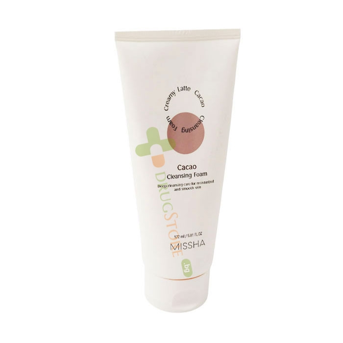 ПОЧИСТВАЩА ПЯНА ЗА ЛИЦЕ С КАКАО 172 мл / MISSHA CLEANSING FOAM CREAMY LATTE CACAO