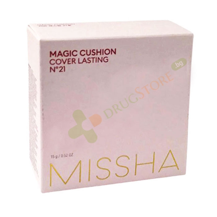 ФОН ДЬО ТЕН MAGIC CUSHION COVER LASTING №21 15 г / MISSHA MAGIC CUSHION COVER LASTING №21