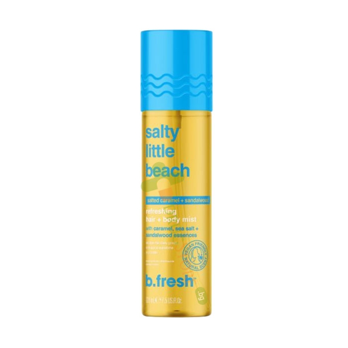 МИСТ ЗА КОСА И ТЯЛО С КАРАМЕЛ И МОРСКА СОЛ 221 мл / B.FRESH SALTY LITTLE BEACH REFRESHING HAIR + BODY MIST