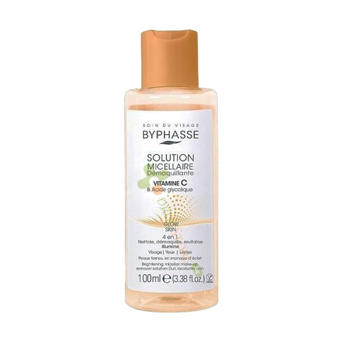 МИЦЕЛАРНА ВОДА С ВИТАМИН C И ГЛИКОЛОВА КИСЕЛИНА 100 мл / MICELLAR MAKE-UP REMOVER SOLUTION VITAMIN C &amp; GLYCOLIC ACID