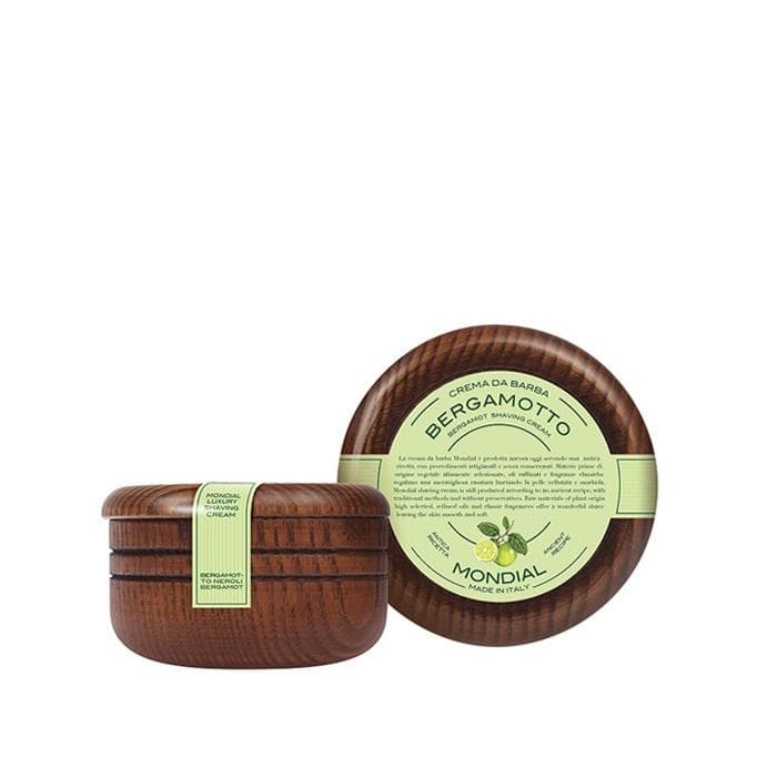 КРЕМ ЗА БРЪСНЕНЕ С АРОМАТ НА БЕРГАМОТ НЕРОЛИ 140 мл. / MONDIAL BERGAMOT NEROLI SHAVING CREAM