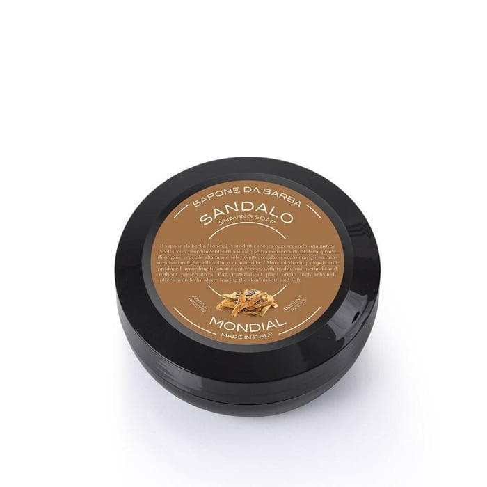 САПУН ЗА БРЪСНЕНЕ С АРОМАТ НА САНДАЛОВО ДЪРВО 60 гр. / MONDIAL SANDALWOOD SHAVING SOAP