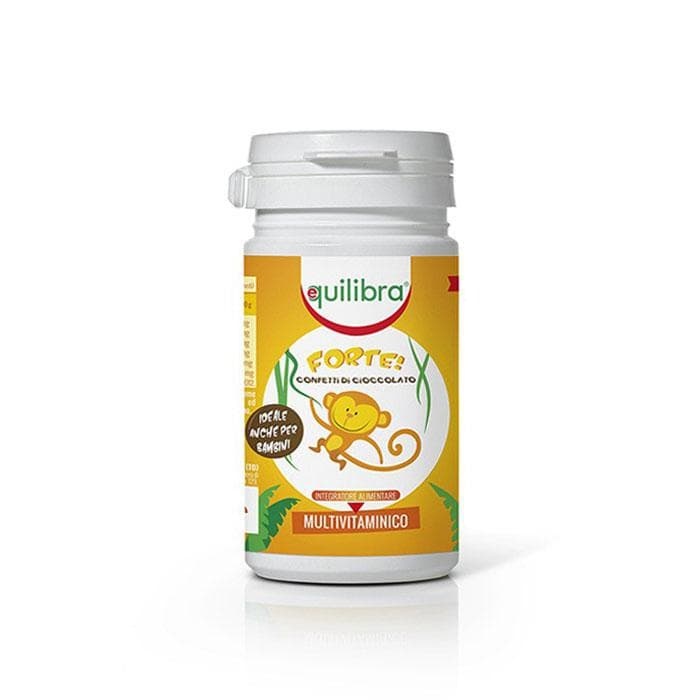 МУЛТИВИТАМИНИ ЗА ДЕЦА ФОРТЕ ЕКВИЛИБРА дражета 40 броя / EQUILIBRA MULTIVITAMINICO FORTE